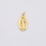 18K Gold PVD Jesus Mary charm - Tarnish Resistant