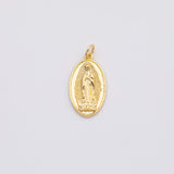 18K Gold PVD Jesus Mary charm - Tarnish Resistant