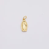 18K Gold PVD Jesus mary charm - Tarnish Resistant