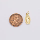 18K Gold PVD Jesus mary charm - Tarnish Resistant