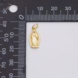 18K Gold PVD Jesus mary charm - Tarnish Resistant