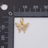 18K Gold PVD Butterfly Charm - Tarnish Resistant