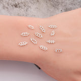 Angel Number Connectors - 3.8mm 14kt Gold Filled Angel Numbers for Bracelet - 1111 Number Link for Chain - Wholesale Bulk Permanent Jewelry