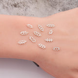 Angel Number Connectors - 3.8mm 14kt Gold Filled Angel Numbers for Bracelet - 1111 Number Link for Chain - Wholesale Bulk Permanent Jewelry