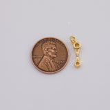 18K Gold PVD Wrench tools charm - Tarnish Resistant