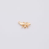 18K Gold PVD Bee charm - Tarnish Resistant