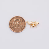 18K Gold PVD Bee charm - Tarnish Resistant