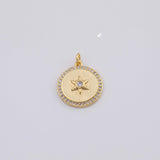 18K Gold pvd Star charm - Tarnish Resistant