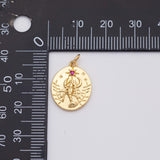18K Gold PVD Scorpion charm - Tarnish Resistant