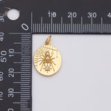 18K Gold PVD Spider charm - Tarnish Resistant