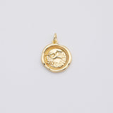 18K Gold PVD Charm - Tarnish Resistant