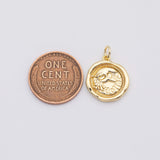 18K Gold PVD Charm - Tarnish Resistant
