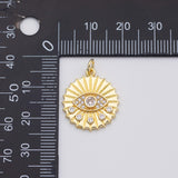 18K Gold PVD Evil charm - Tarnish Resistant