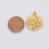 18K Gold PVD Snake charm - Tarnish Resistant
