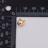 18K Gold PVD Whale charm - Tarnish Resistant