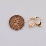 18K Gold PVD Hcuffs Connector h cuff charm - Tarnish Resistant