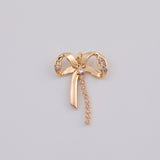 18K Gold PVD Bow ribbon charm - Tarnish Resistant