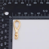 18K Gold PVD Swivel Clasp Lobster Clasp - Tarnish Resistant