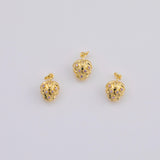18K Gold PVD Strawberry Fruit charm - Tarnish Resistant