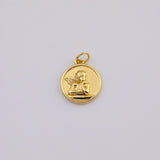 18K Gold pvd Cupid charm - Tarnish Resistant