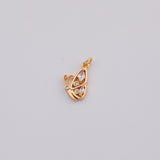 18K Gold PVD Butterfly charm - Tarnish Resistant
