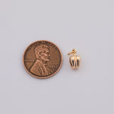 18K Gold PVD Red Peppers charm - Tarnish Resistant