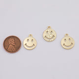 18K Gold PVD Sun charm - Tarnish Resistant