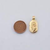 18K Gold PVD Flower charm - Tarnish Resistant