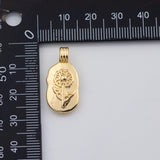 18K Gold PVD Flower charm - Tarnish Resistant
