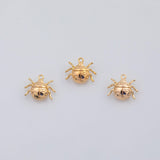 18K Gold PVD Ladybug lady bug charm - Tarnish Resistant