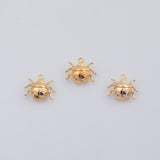 18K Gold PVD Ladybug lady bug charm - Tarnish Resistant