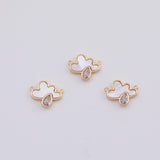18K Gold PVD Rain Cloud charm - Tarnish Resistant