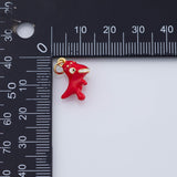 18K Gold PVD Dinosaur charm - Tarnish Resistant