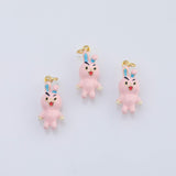 18K Gold PVD Angry Rabbit charm - Tarnish Resistant