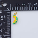 18K Gold PVD Watermelon fruit charm - Tarnish Resistant