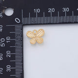 18K Gold pvd Butterfly charm - Tarnish Resistant