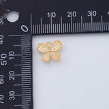 18K Gold PVD Butterfly charm - Tarnish Resistant