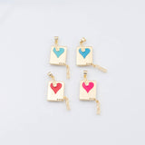 18K Gold PVD Mama charm - Tarnish Resistant