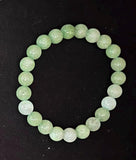 Bracelet Chrysoprase Jade Bracelets 8mm Stackable Round Natural Gemstone Crystal Bracelets - Handmade Bracelet Crystal Bracelet