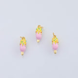 18K Gold PVD Icecream ice cream bar charm - Tarnish Resistant