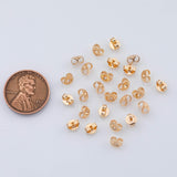 18K Gold PVD 18K Gold PVD 10pc Earring Backs - Tarnish Resistant
