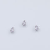 18K Gold PVD teardrop charm - Tarnish Resistant