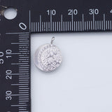 18K Gold PVD Moon charm - Tarnish Resistant