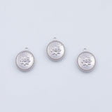 18K Gold PVD Flower charm - Tarnish Resistant