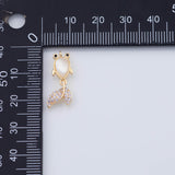 18K Gold PVD Fish Koi Gold Fish charm - Tarnish Resistant