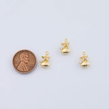 18K Gold PVD Starfish sea shell charm - Tarnish Resistant