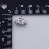 18K Gold PVD Stereo Boombox charm - Tarnish Resistant
