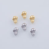 18K Gold PVD 22k 3d boxing gloves 9x18mm mma fighting pendant charms - Tarnish Resistant