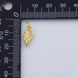 18K Gold PVD Wing Charm Angel Wings Charm 6x15mm 22k Charms Pendant Charms - Tarnish Resistant