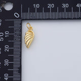 18K Gold PVD Wing Charm Angel Wings Charm 6x15mm 22k Charms Pendant Charms - Tarnish Resistant